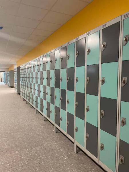 School Lockers at River Academy