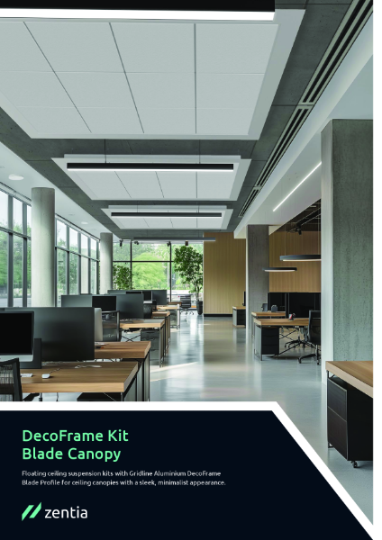 DecoFrame Kit Blade Canopy Datasheet