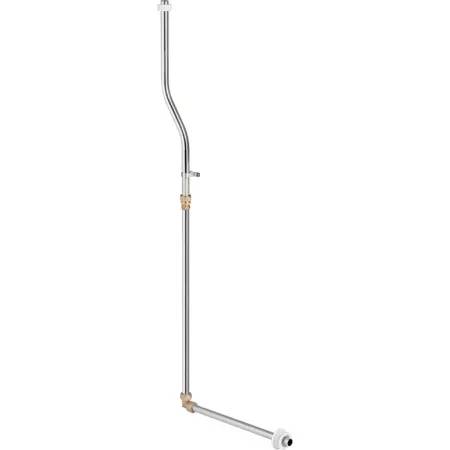 Geberit flush pipe for urinal with concealed flush control - Plumbing Fixtures