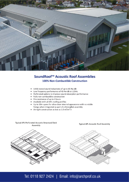 APL SoundRoof™ and SoundWall™ - System Summary