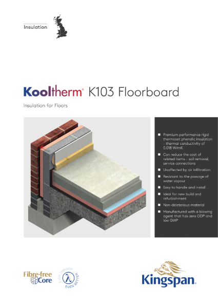 Kooltherm K103 Product Brochure 08/21