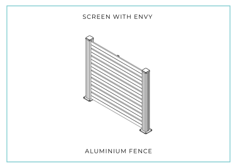 Aluminium Fencing - Diagram and Installation Manual