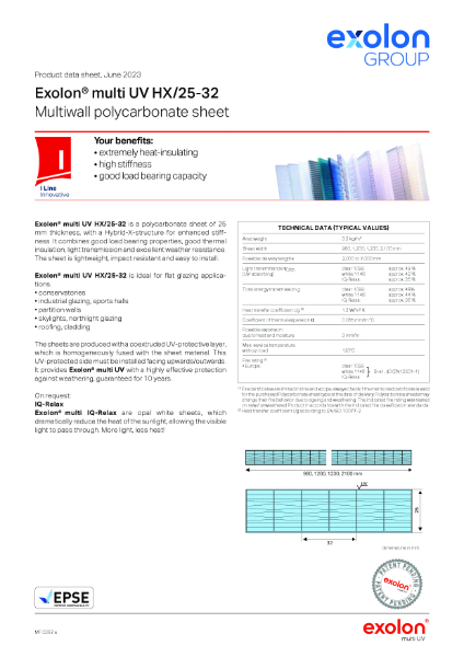 Exolon Multi UV HX/25-32