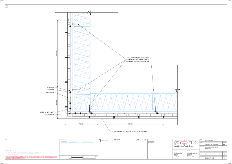 2022-DET-022-A EXTERNAL CORNER - Z20 PROFILE