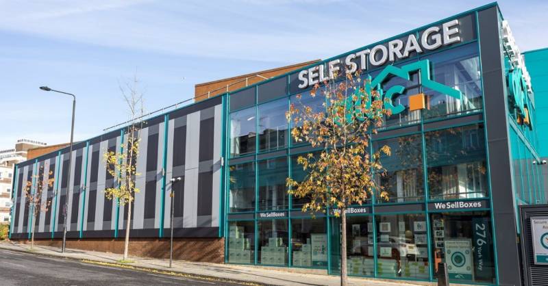 Attic Self Storage, London featuring EQUITONE facade materials