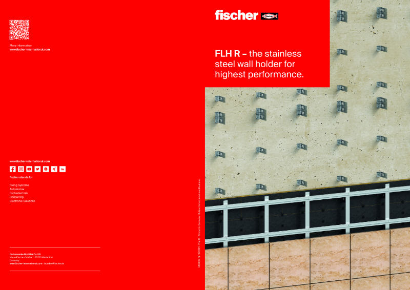 FLH-R stainless steel wall brackets