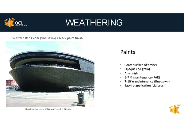 BCL - Coating Options (solid wood panels)