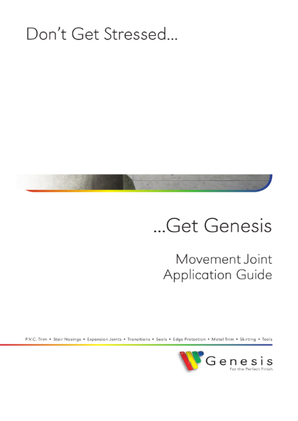 Movement Joint Application Guide