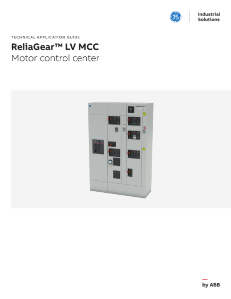 ReliaGear™ LV MCC Technical Application Guide