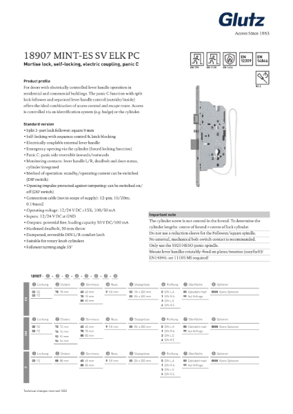 18907 ES SV Electrically Coupled
